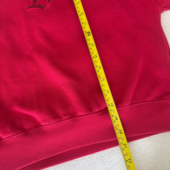 Disney Parks Red Crewneck Spirit Jersey Sweater Small - Picture 3 of 5